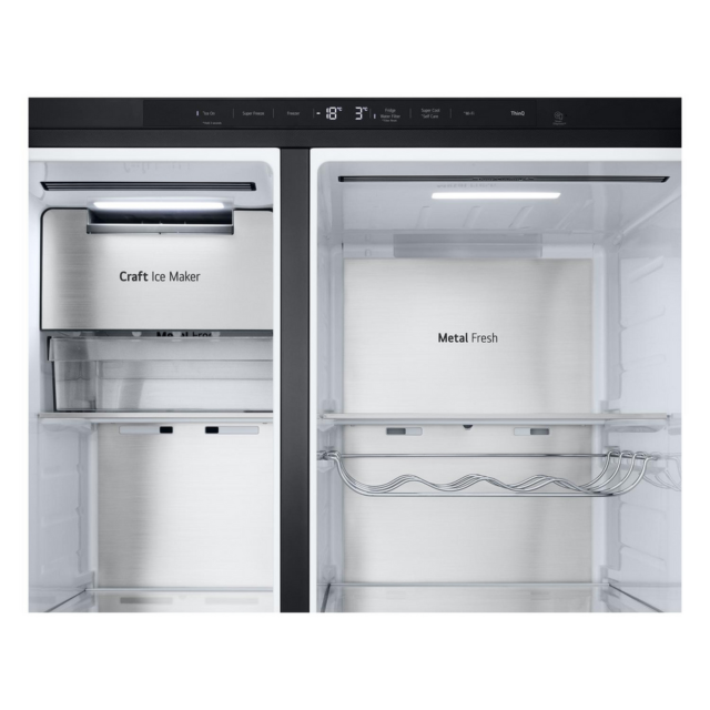 LG GSXE90EVDD 96.8cm 60/40 Total No Frost Fridge Freezer