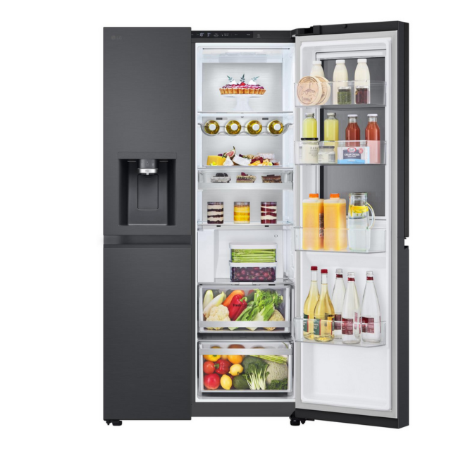 LG GSXE90EVDD 96.8cm 60/40 Total No Frost Fridge Freezer