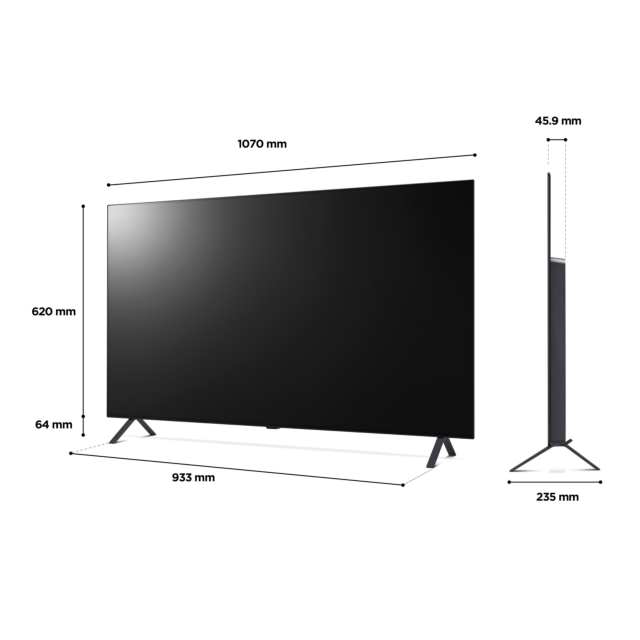 LG OLED48A26LA_AEK 48inch 4K OLED Smart TV with Voice Assistants