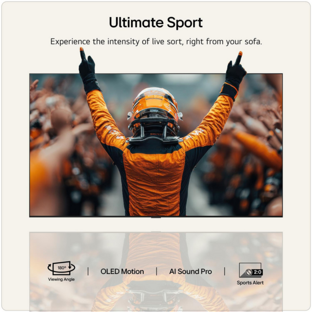 LG OLED48G66LS.AEK 48inch 4K OLED evo AI Smart TV