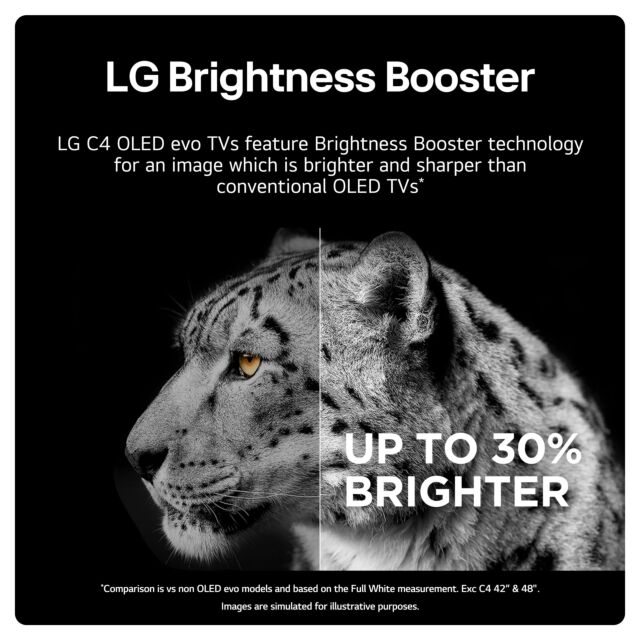 Lg OLED55C46LA.AEK 55inch 4K OLED EVO Smart TV