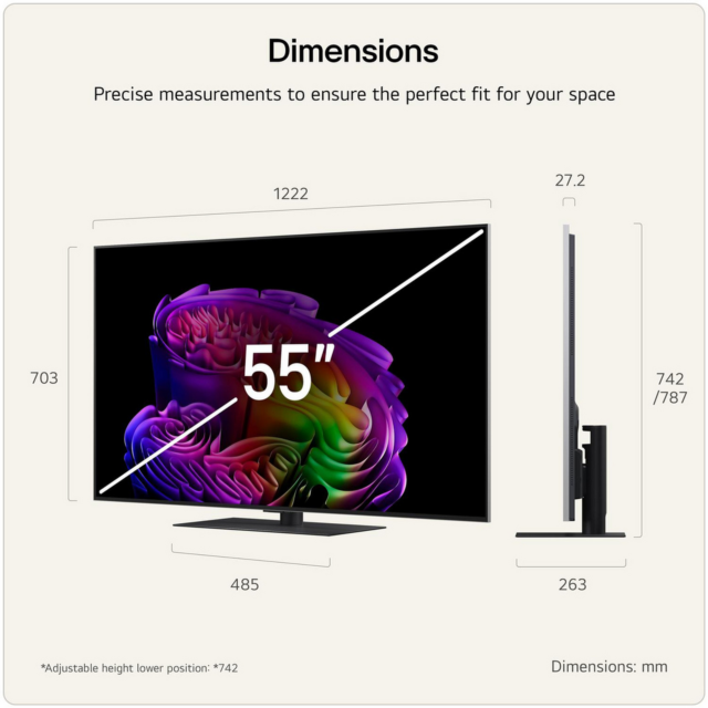 LG OLED55G66LS.AEK 55inch 4K OLED evo AI Smart TV