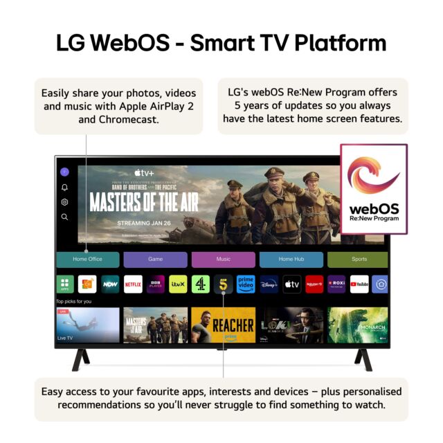 Lg OLED65B42LA.AEK 65inch 4K OLED Smart TV