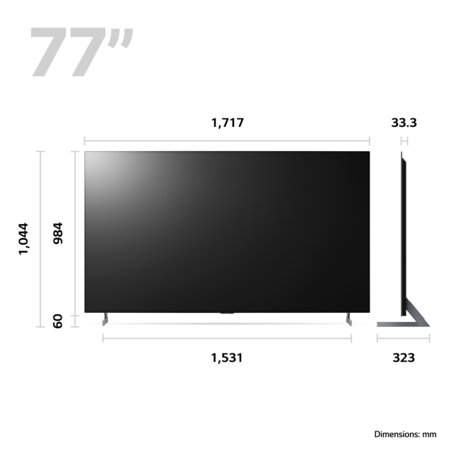 Lg OLED77Z39LA_AEK 77inch 8K Smart OLED TV