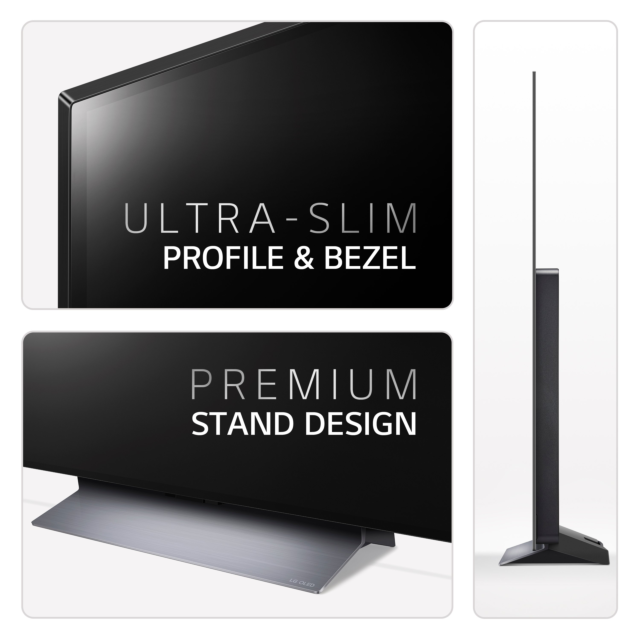 LG OLED83C24LA_AEK 83inch 4K OLED Smart TV with Voice Assistants