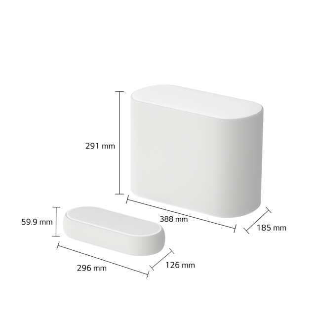 LG QP5W_DGBRLLK 5.1ch Soundbar - White