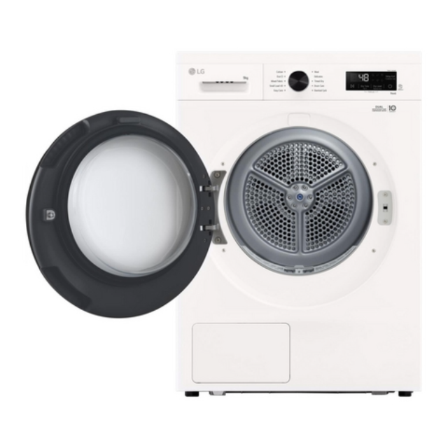 Lg RHX1009NWK Series 2 ThinQ™ 9 kg Heat Pump Tumble Dryer - White - A+++ -6% Rated