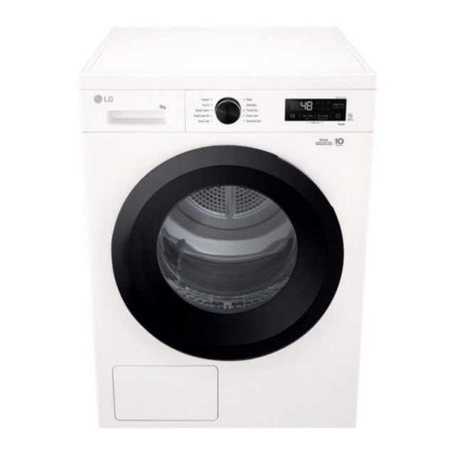 Lg RHX1009NWK Series 2 ThinQ™ 9 kg Heat Pump Tumble Dryer - White - A+++ -6% Rated