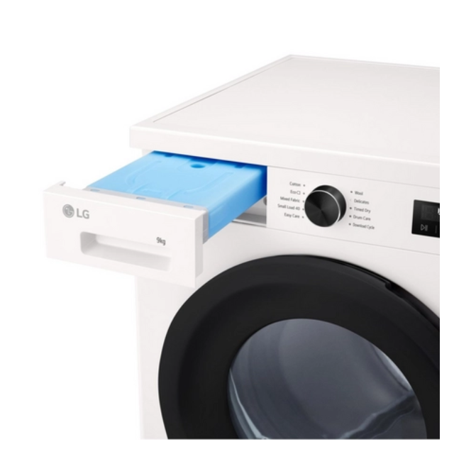 Lg RHX1009NWK Series 2 ThinQ™ 9 kg Heat Pump Tumble Dryer - White - A+++ -6% Rated