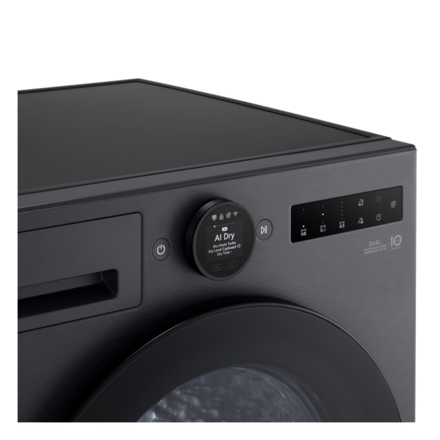 LG RHX7009TBB 9kg Heat Pump Tumble Dryer