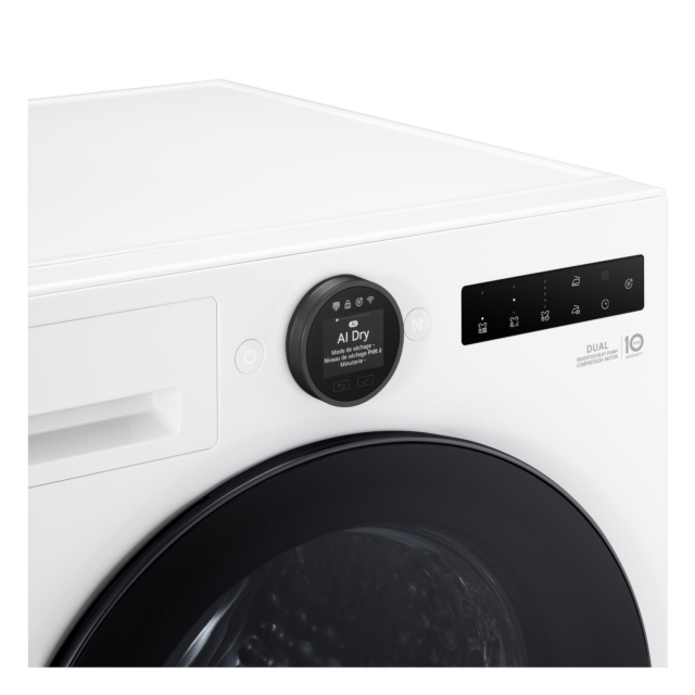 LG RHX7009TWB 9kg Heat Pump Dryer - White