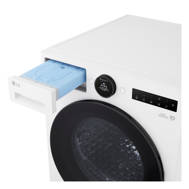 LG RHX7010TWB 10kg Heat Pump Tumble Dryer White