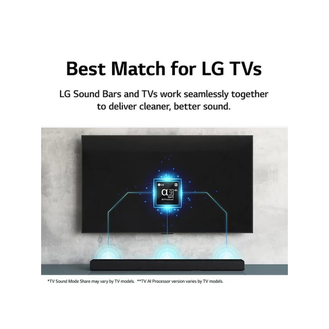 LG S95QR_DGBRLLK 9.1.5 ch Soundbar - Dark Steel Silver