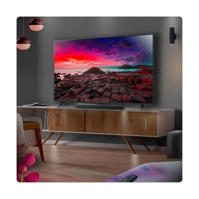 LG US60T Wireless 3.1ch Soundbar & Subwoofer - Black