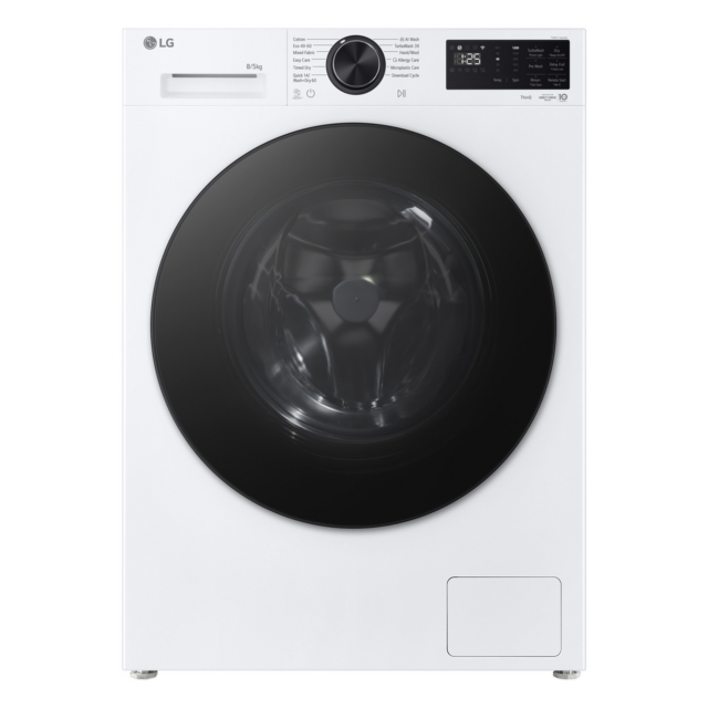 LG W2X5085TLB 8kg/5kg AI Direct Drive Washer Dryer