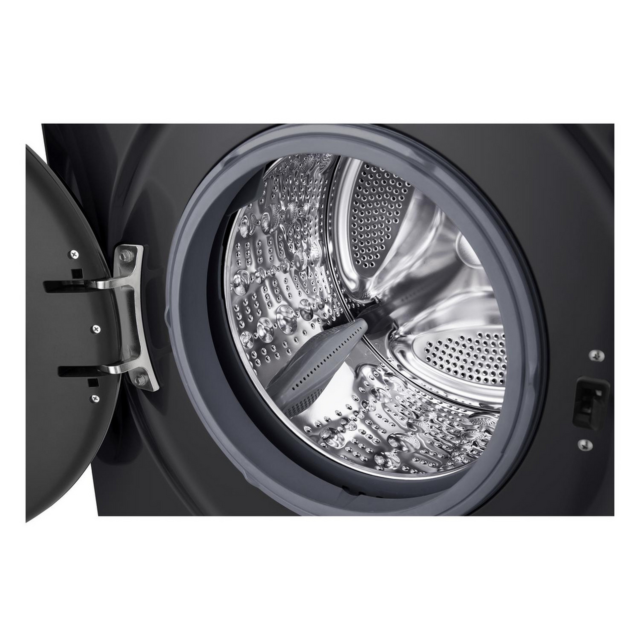 LG W4X1095NNK 9kg/5kg 1400 Spin Washer Dryer Gloss Black