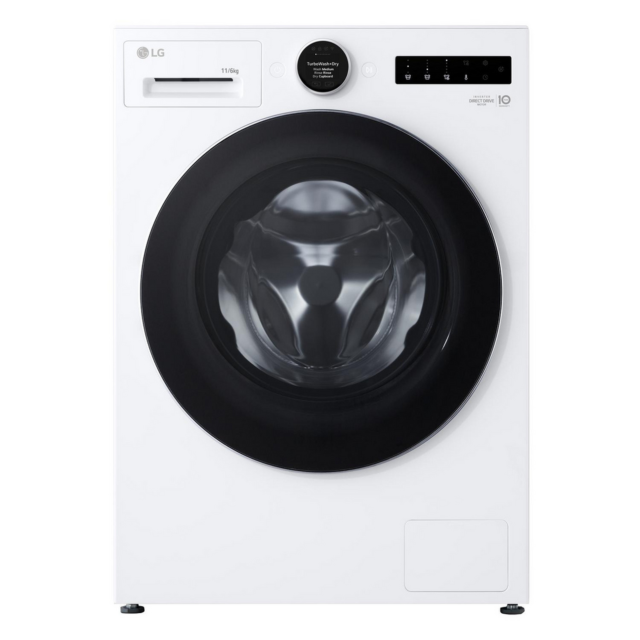 LG WHX9016TLC 11kg/6kg 1400 Spin Washer Dryer White