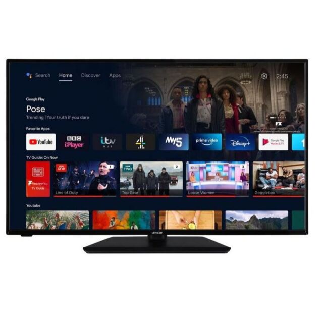 Linsar GT43UHDLUXE 43' 4K UHD Smart TV with Dolby Vision and DTS