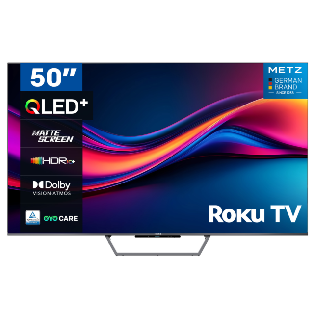 Metz 50MQF7500ZUK 50inch 4K QLED Smart TV - Black