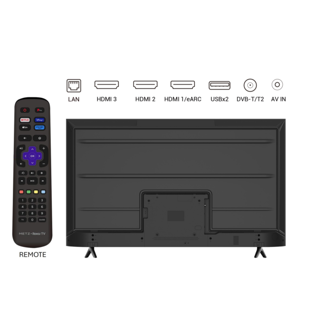 Metz 50MRD6000YUK 50inch DLED UHD Smart TV