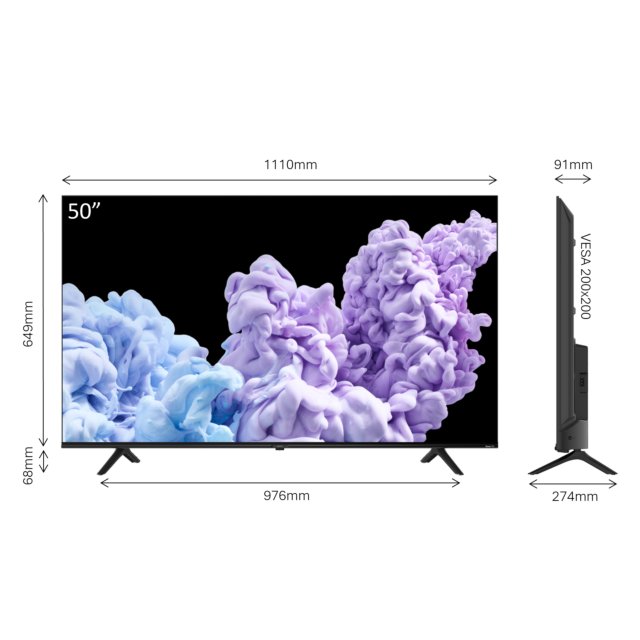 Metz 50MRD6000YUK 50inch DLED UHD Smart TV