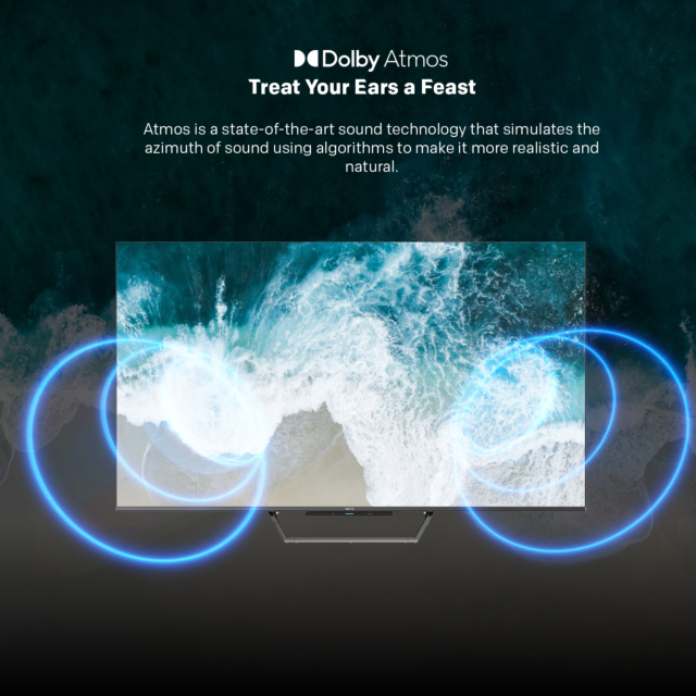 Metz 65MQF7500ZUK 65inch 4K QLED Smart TV - Black