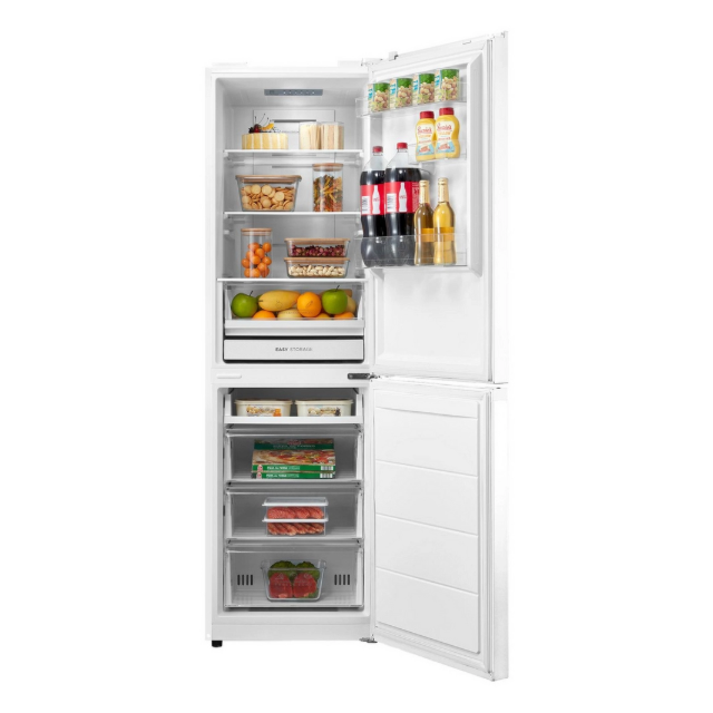 Midea MDRB379FGD01 54.7cm 60/40 Total No Frost Fridge Freezer - White