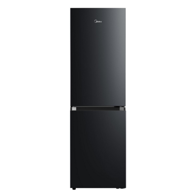 Midea MDRB379FGD30 60/40 No Frost Fridge Freezer Black