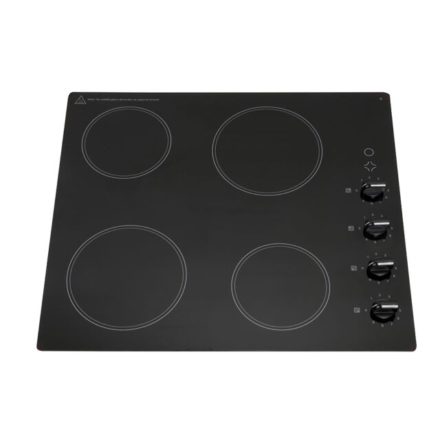 Montpellier CKH61 Ceramic Electric Hob With Side Controls