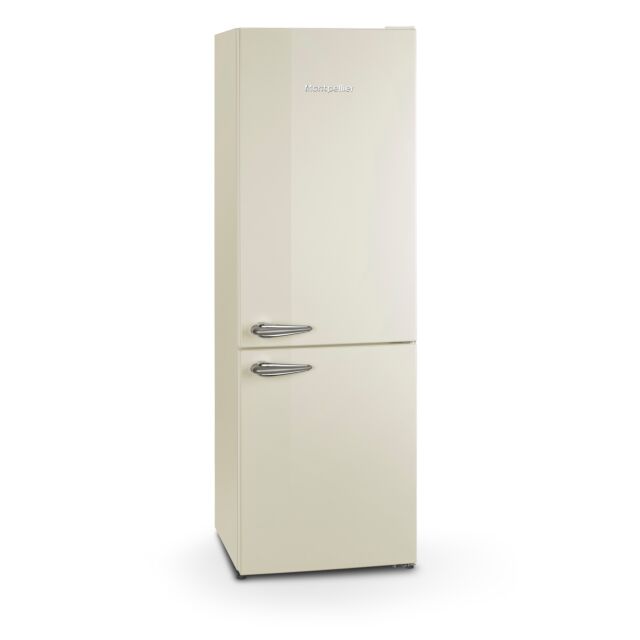 Montpellier MAB386EC 59.5cm 60/40 No Frost Fridge Freezer - Cream