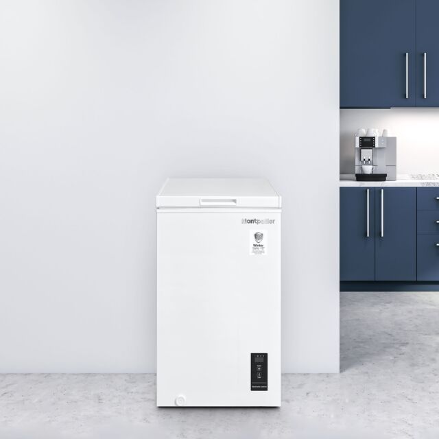 Montpellier MCF100EW 54.5cm Chest Freezer - White