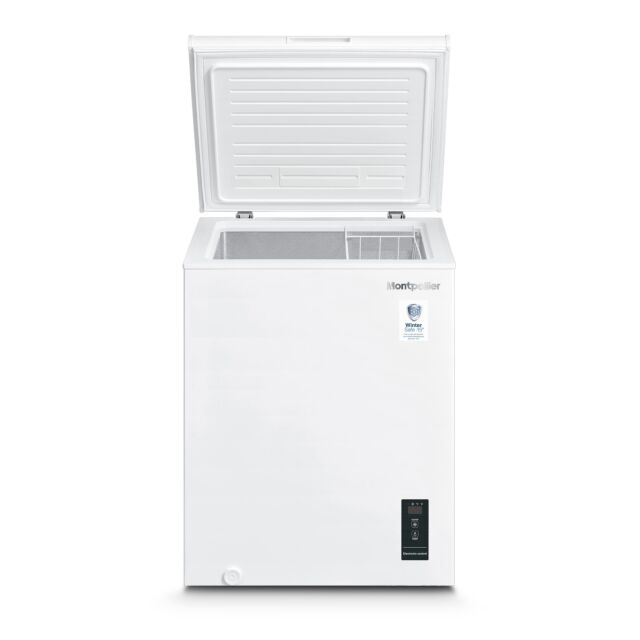 Montpellier MCF140EW 63.2cm Chest Freezer - White