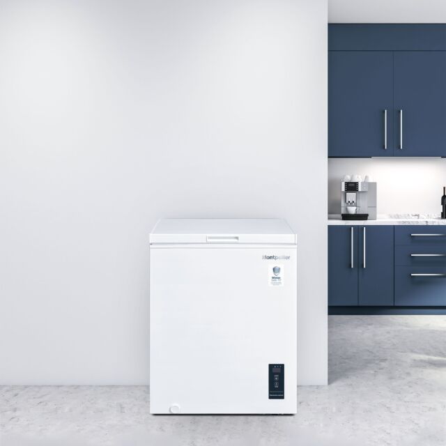 Montpellier MCF140EW 63.2cm Chest Freezer - White
