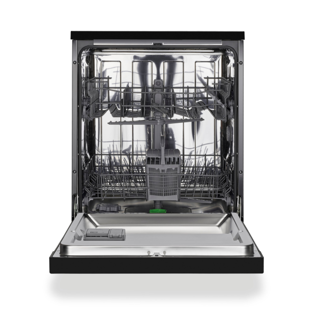 Montpellier MDW1354K 60cm Dishwasher in Black - 13 Place Settings