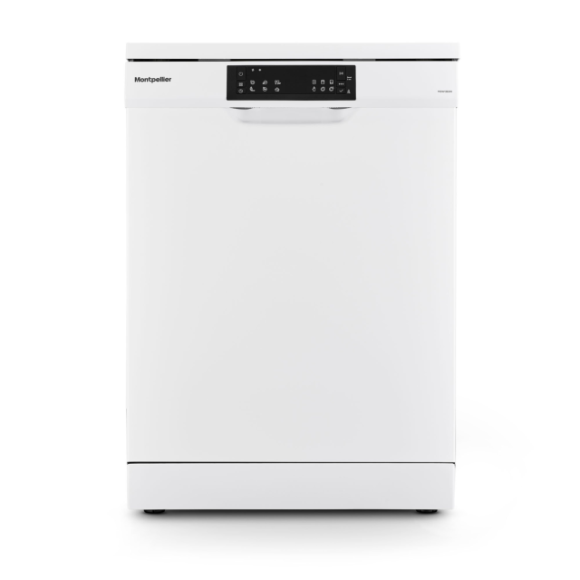 Montpellier MDW1363W Dishwasher - White - 13 Place Settings