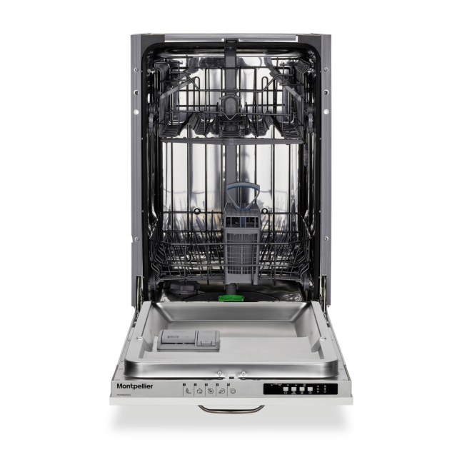 Montpellier MDWBI4553 Slimline Fully Integrated Dishwasher - 10 Place Settings