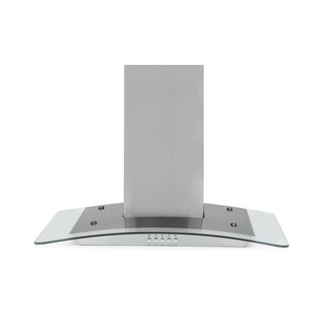 Montpellier MHG600X 600Mm Chimney Hood With Curved Glass