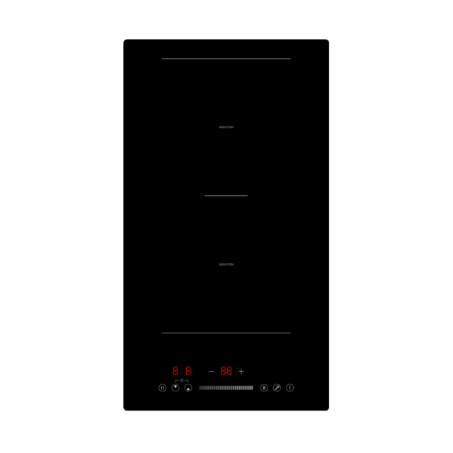 Montpellier MINH29 28.8cm 'Plug and Play' Induction Hob - Black Glass