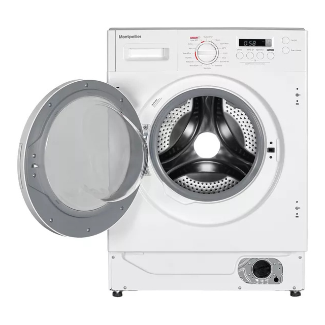 Montpellier MIWD8614 8kg/6kg 1400 Spin Washer Dryer White