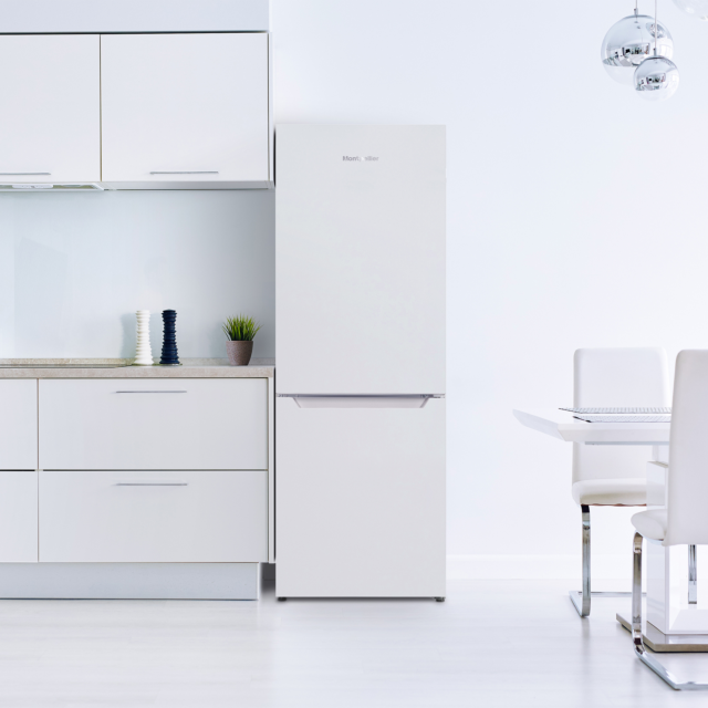 Montpellier MLF150EW 47cm 60/40  Low Frost Fridge Freezer - White