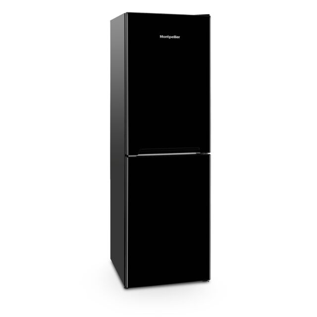 Montpellier MLF1770EK 54cm 50/50 Low Frost Fridge Freezer - Black