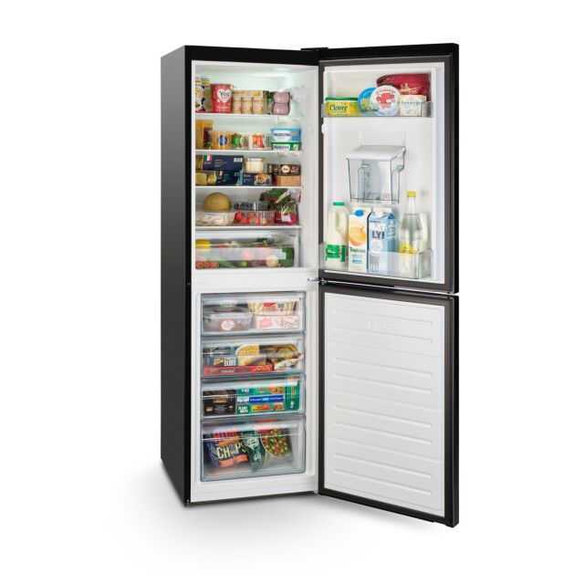 Montpellier MLF1770KWD Montpellier MLF1770KWD 54cm 50/50 Low Frost Fridge Freezer - Black