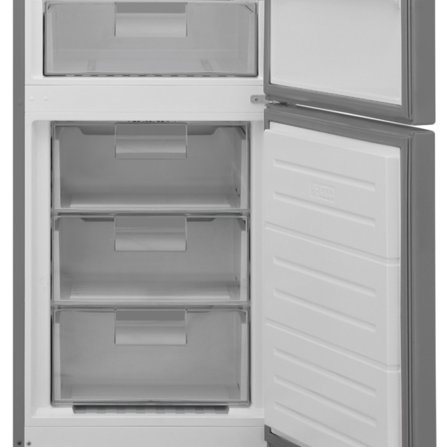 Montpellier MNF1860X Montpellier MNF1860X 5.95cm 60/40 Frost Free Fridge Freezer - Inox