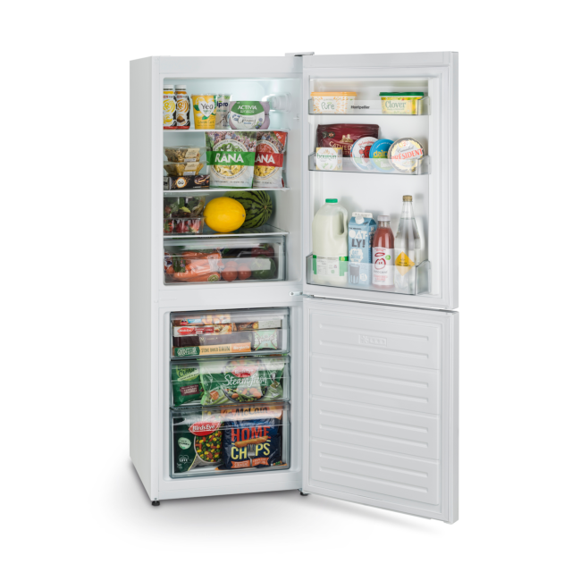 Montpeliier MS155EW 55cm White Low Frost Fridge Freezer