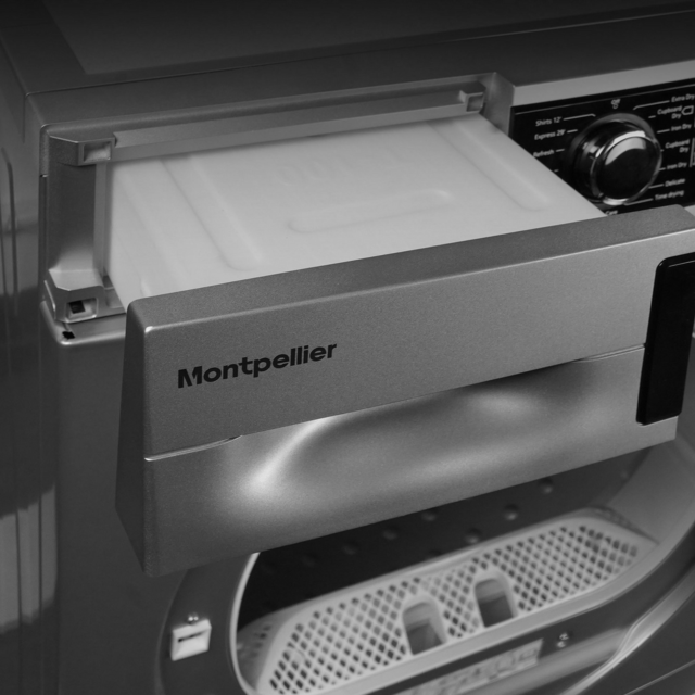 Montpellier MTDC8SDS 8kg Condenser Tumble Dryer Silver