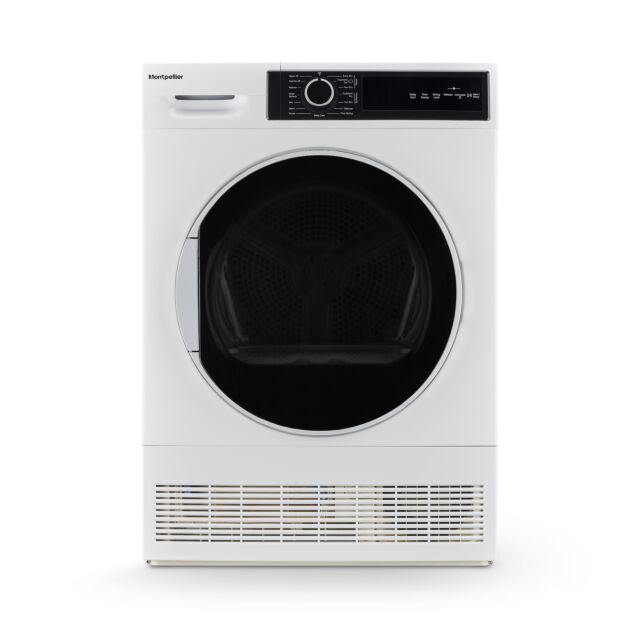 Montpellier MTDC8SDW Condenser Drier 8Kg In White