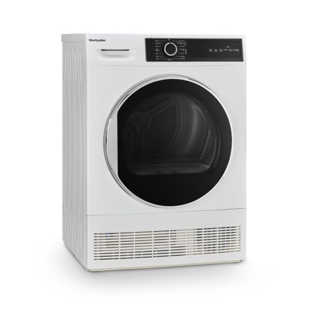 Montpellier MTDC8SDW Condenser Drier 8Kg In White