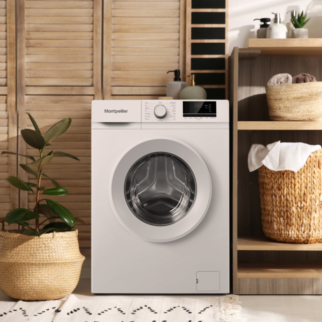Montpellier MWM712W Montpellier MWM712W 7kg 1200 Spin Washing Machine - White
