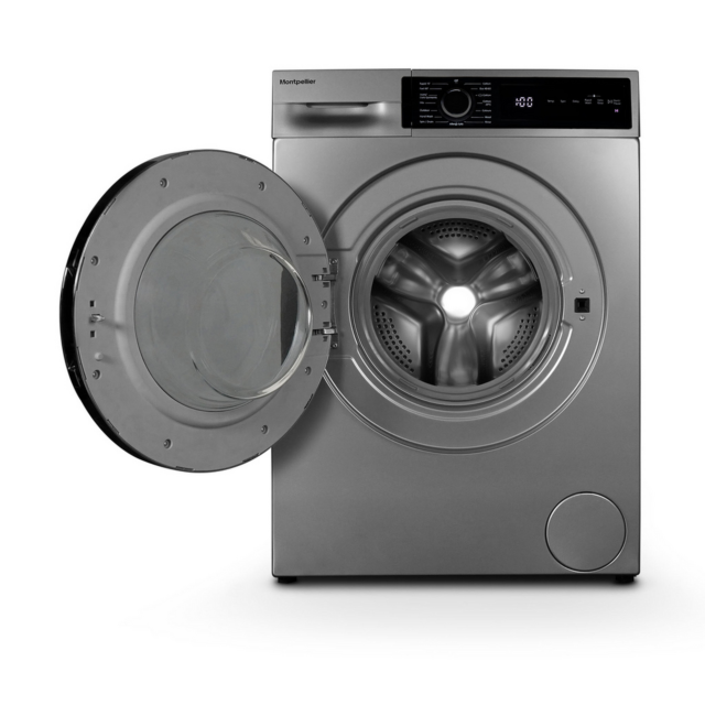 Montpellier MWM814BLS 8kg 1400 Spin Silver Washer