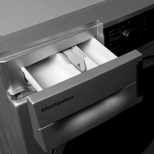Montpellier MWM814BLS 8kg 1400 Spin Silver Washer